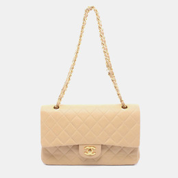 Chanel: Бежевая сумка 