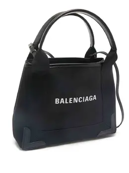 Balenciaga Pre-Owned: Чёрная сумка-шоппер 