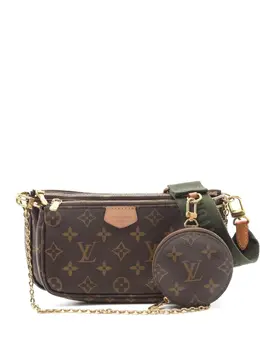 Louis Vuitton Pre-Owned: Коричневая сумка 