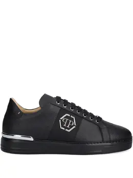Philipp Plein: Чёрные кроссовки 