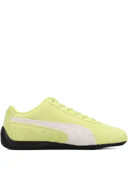 PUMA: Жёлтые кроссовки  Speedcat