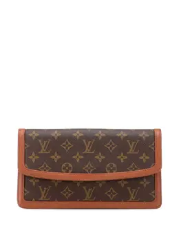 Louis Vuitton Pre-Owned: Коричневый клатч 