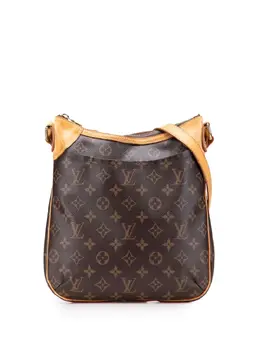 Louis Vuitton Pre-Owned: Коричневая сумка через плечо 