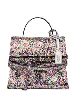 Moschino: Розовая сумка-шоппер 