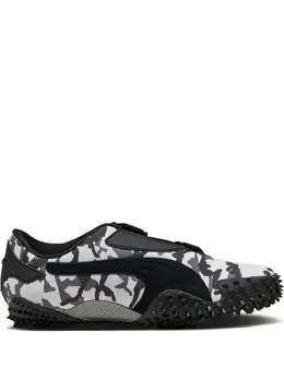 PUMA: Чёрные кроссовки  Mostro