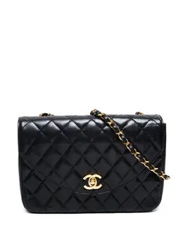 CHANEL Pre-Owned: Чёрная сумка 