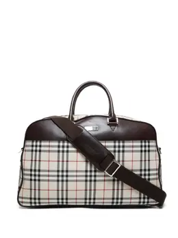 Burberry Pre-Owned: Бежевая сумка-шоппер 