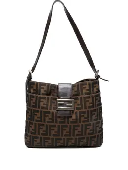 Fendi Pre-Owned: Коричневая сумка 