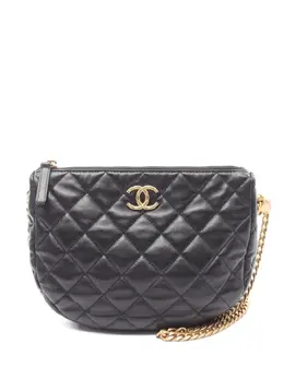 CHANEL Pre-Owned: Чёрная сумка 