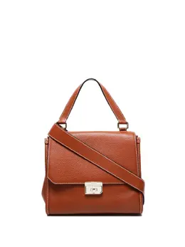Bally: Коричневая сумка-шоппер 