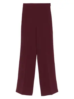 TWINSET: Бордовые брюки 