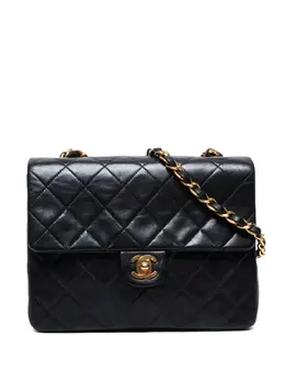 CHANEL Pre-Owned: Чёрная сумка 