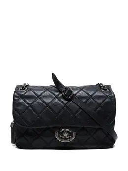CHANEL Pre-Owned: Чёрная сумка 