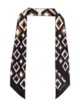 Lanvin: Чёрный шарф 