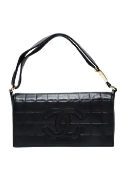 CHANEL Pre-Owned: Чёрная сумка 