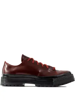 Converse: Бордовые кроссовки  Chuck 70