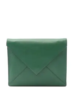 Hermès Pre-Owned: Зелёный клатч 