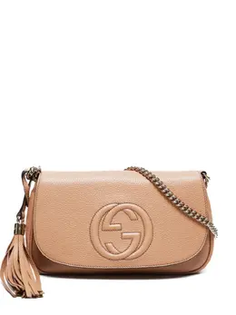 Gucci Pre-Owned: Бежевая сумка 