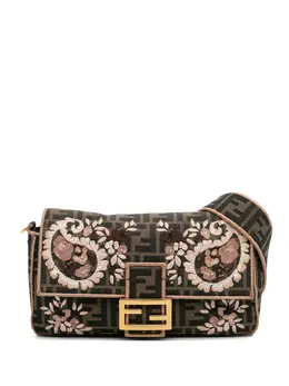 Fendi Pre-Owned: Коричневая сумка 