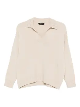 Weekend Max Mara: Свитер с v-образным вырезом 