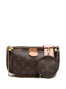 Louis Vuitton Pre-Owned: Коричневая сумка 