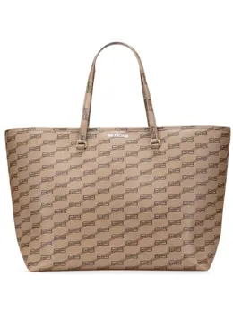 Balenciaga Pre-Owned: Коричневая сумка-шоппер 