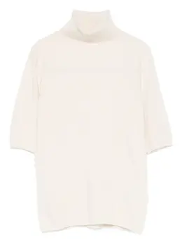 Allude: Свитер с коротким рукавом 
