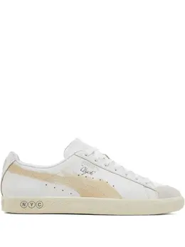 PUMA: Белые кроссовки  Clyde