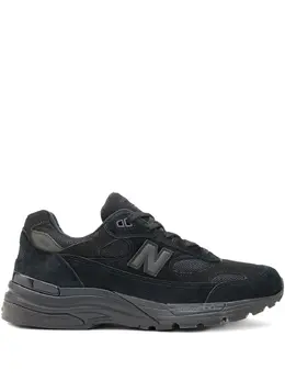 New Balance: Чёрные кроссовки  992