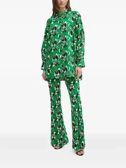 DVF Diane von Furstenberg: Брюки с принтом 