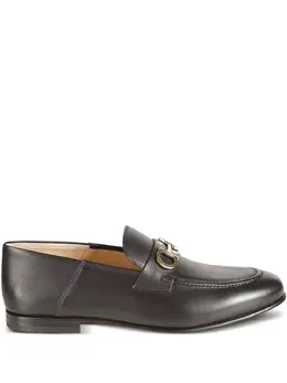 Ferragamo: Чёрные туфли  Gancini