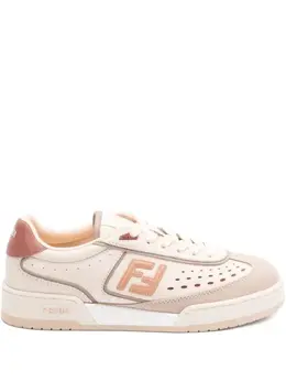 FENDI: Бежевые кроссовки 
