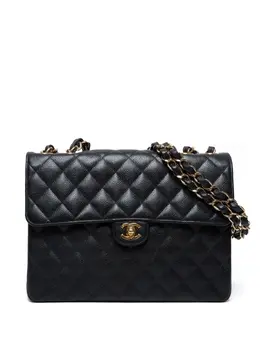 CHANEL Pre-Owned: Чёрная сумка 