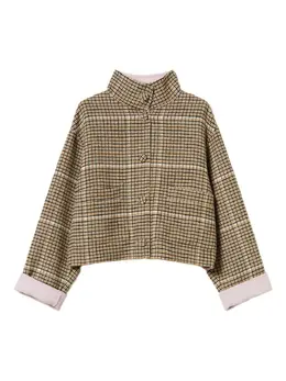 TWINSET: Коричневая куртка 