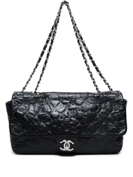 CHANEL Pre-Owned: Чёрная сумка 