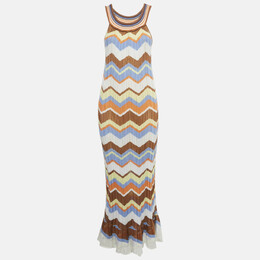 M Missoni: Многоцветное платье 