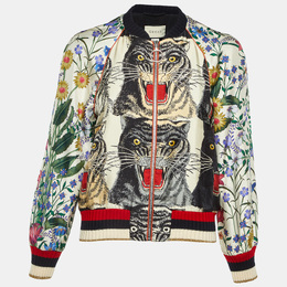 Gucci: Многоцветная куртка 