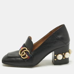 Gucci: Чёрные лоферы  Web