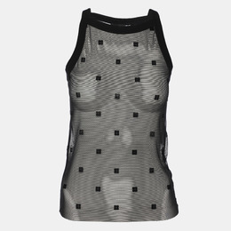 Givenchy: Чёрная майка 