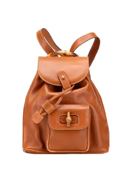 Gucci Pre-Owned: Коричневый рюкзак 