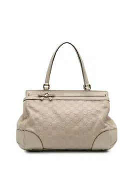 Gucci Pre-Owned: Коричневая сумка-шоппер 