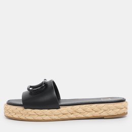 Valentino: Чёрные мокасины  VLogo