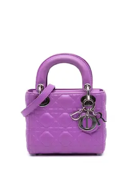 Christian Dior Pre-Owned: Фиолетовая сумка 