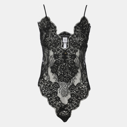 Dolce & Gabbana: Чёрный боди 