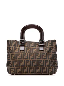 Fendi Pre-Owned: Коричневая сумка-шоппер 