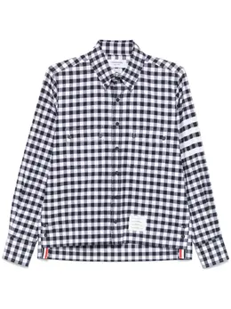 Thom Browne: Синяя рубашка 