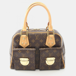 Louis Vuitton: Коричневая сумка 