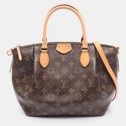 Louis Vuitton: Коричневая сумка 