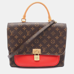 Louis Vuitton: Коричневая сумка 