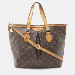 Louis Vuitton: Коричневая сумка 